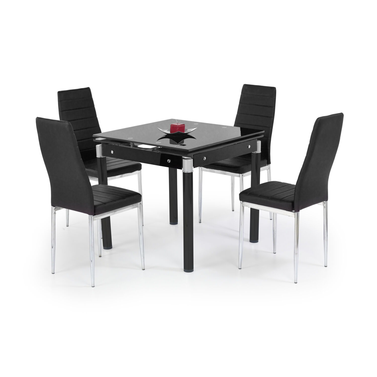 Kent bővíthető asztal fekete
