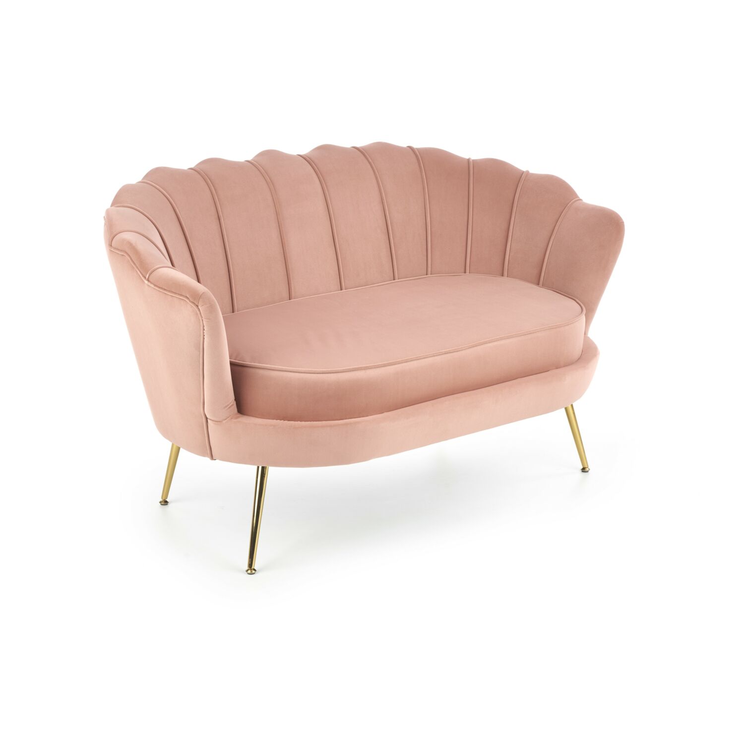 Amorinito xl fotel világos rózsaszín   arany