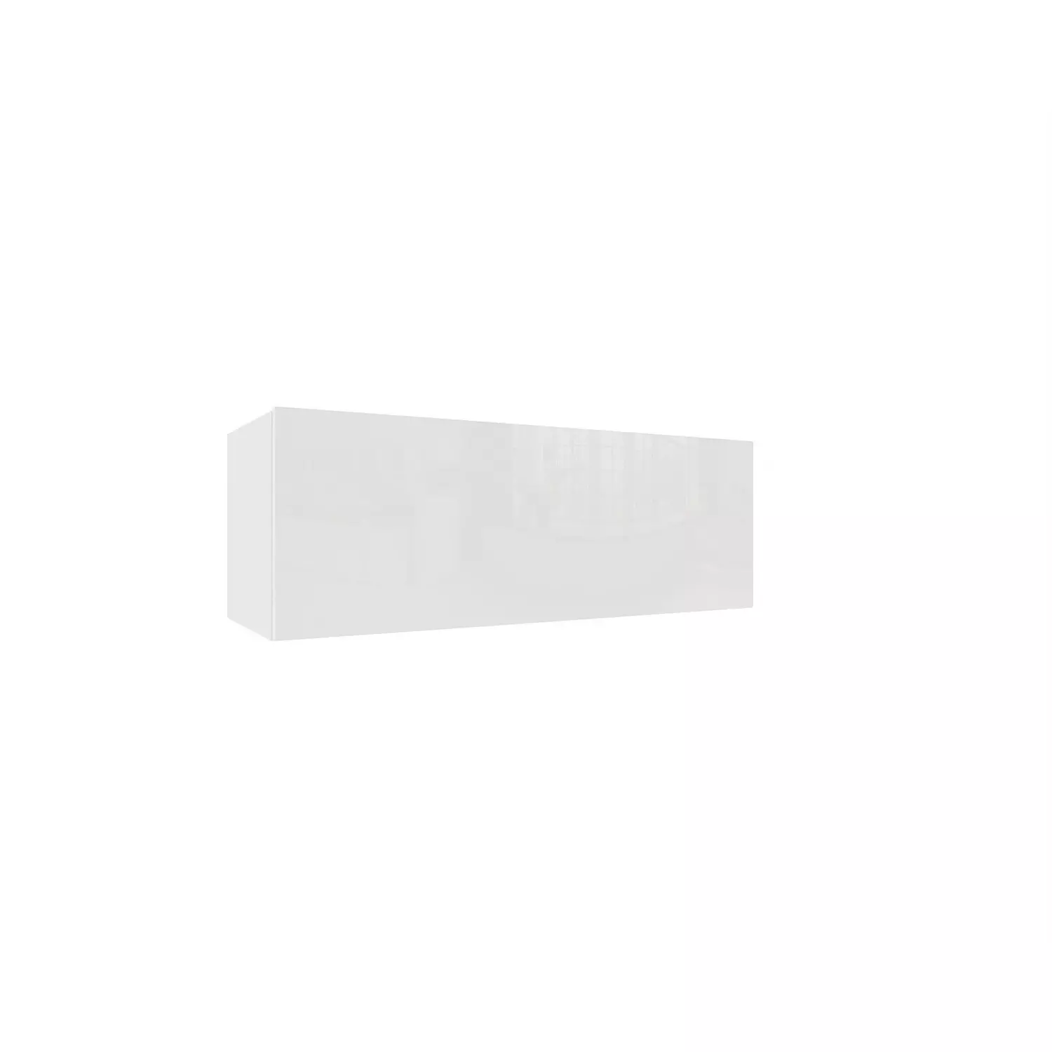 IZUMI 42 WH magasfényű fehér/fehér TV szekrény 105 cm