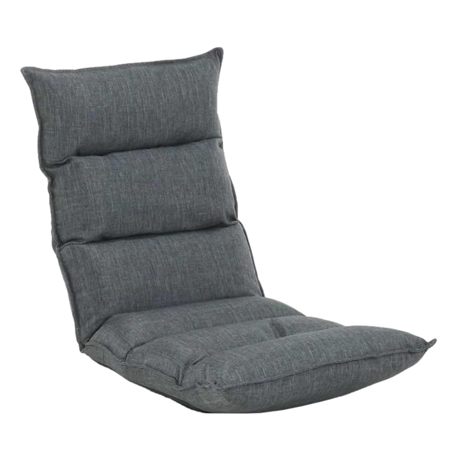 Relaxáló fotel szövet szürke LOTA NEW