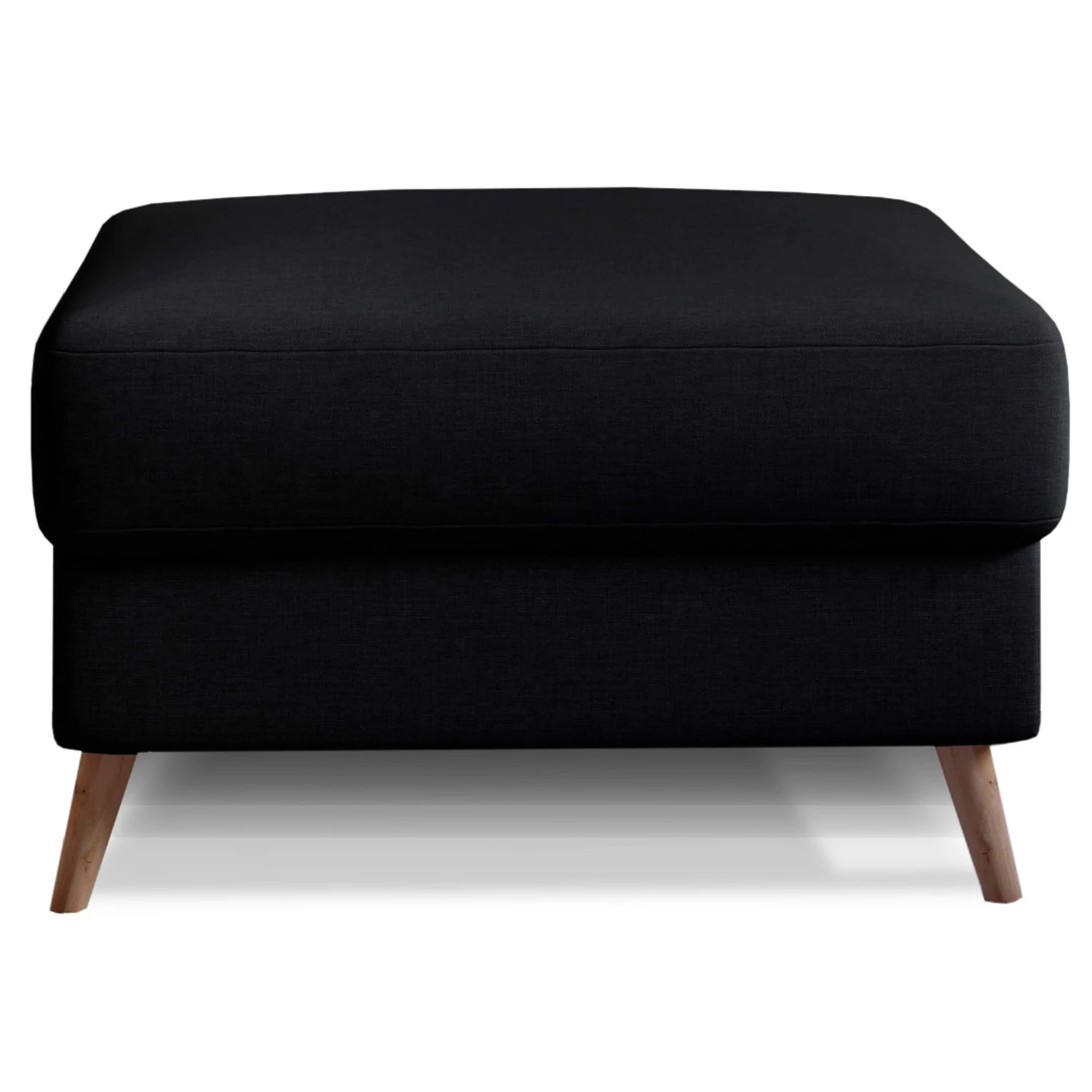 Asgard pouf puff, fekete