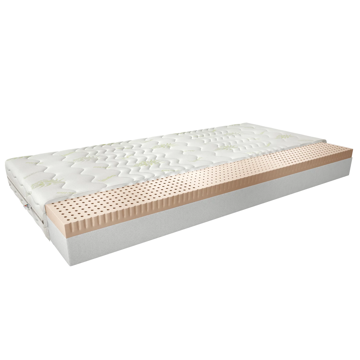 Latex matracok moska 180x200 aloevera matrac, fehér