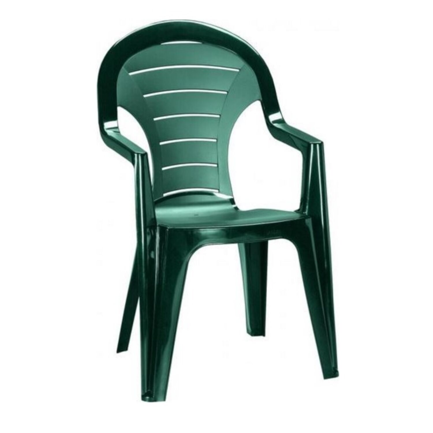 Curver Bonaire műanyag kerti szék sötétzöld