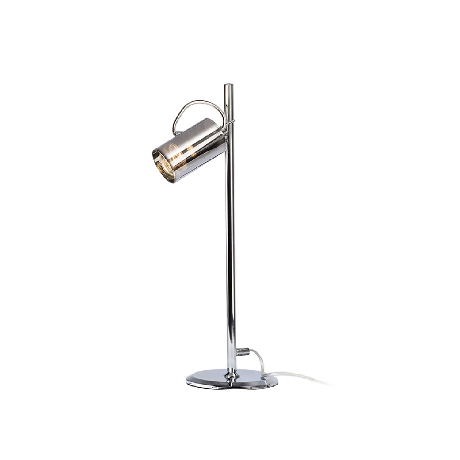 BUGSY asztali lámpa  krómozott üveg 230V GU10 50W