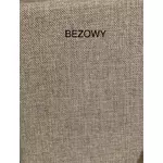 Kép 2/9 - Brest sarok ülőgarnitúra bézs szövettel ágyazható, ágyneműtartós Bezowy