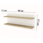Kép 2/2 - Sienna White falipolc