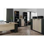 Kép 2/2 - Office New polc sonoma tölgy/antracit