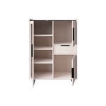 Kép 2/4 - Fresko vitrines szekrény kasmir- sötét márvány Reg1w2d1s