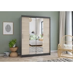 Kép 1/3 - VISTA 01 gardróbszekrény 150 cm