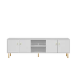 Kép 1/6 - Piano Tv szekrény 4D fehér