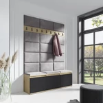 Kép 1/7 - Emi 6 kárpitozott előszobafal