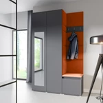 Kép 1/8 - Emi 20 kárpitozott előszobafal tükörrel
