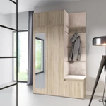Kép 1/8 - Emi 20 kárpitozott előszobafal tükörrel