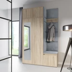 Kép 1/8 - Emi 20 kárpitozott előszobafal tükörrel
