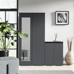 Kép 1/7 - Emi 24 előszobafal tükörrel