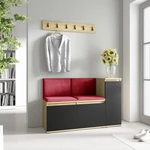 Kép 1/7 - Emi 25 kárpitozott előszobafal tükörrel