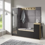 Kép 1/10 - Emi 28 kárpitozott előszobafal tükörrel