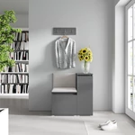 Kép 1/7 - Emi 30 kárpitozott előszobafal tükörrel