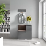 Kép 1/7 - Emi 30 kárpitozott előszobafal tükörrel
