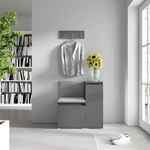 Kép 1/7 - Emi 30 kárpitozott előszobafal tükörrel