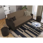 Kép 2/5 - Corsica kanapé világos barna/ barna színben