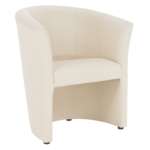 Kép 1/3 - Fotel textilbőr bézs színű CUBA