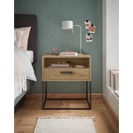Kép 1/3 - CUDRO II. éjjeliszekrény artisan tölgy színben
