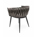 Kép 4/4 - Modern design DELUXE szék barna.