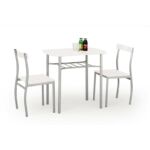 Kép 1/2 - LANCE asztal  és  2 szék fehér