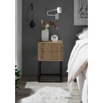 Kép 1/4 - MARLE III. 2 fiókos éjjeliszekrény artisan tölgy színben 40 cm