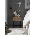 Kép 1/4 - MARLE I. éjjeliszekrény artisan tölgy színben 40 cm