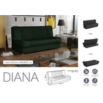 Kép 3/8 - Diana rugós,ágyfunkciós,ágyneműtartós kanapé