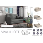 Kép 10/13 - VIVA LOFT III. előre nyíló rugós kanapé