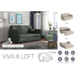 Kép 11/13 - VIVA LOFT III. előre nyíló rugós kanapé