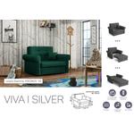 Kép 4/13 - VIVA SILVER I. előre nyíló rugós fotelágy