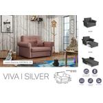 Kép 8/13 - VIVA SILVER I. előre nyíló rugós fotelágy