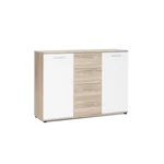 Kép 1/5 - Jacky 2 sonoma/fehér komód 120 cm