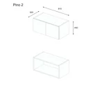 Kép 2/2 - Pino 2 magasító  artisan szín