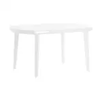Kép 1/2 - Elise műanyag kerti asztal fehér