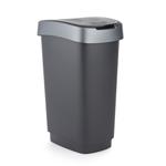 Kép 3/6 - ROTHO TWIST HULLADÉK TÁROLÓ 25 L - SZÜRKE