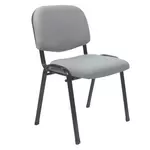 Kép 1/18 - Irodai szék, szürke, ISO 2 NEW