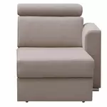 Kép 1/4 - 1-személyes kanapé 1 BB  J rendelésre a luxus ülőgarnitúrához bézs jobbos MARIETA