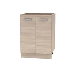 Kép 1/3 - Alsószekrény 60 2DV tölgy sonoma NOVA PLUS NOPL-057-0S