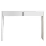 Kép 1/4 - Modern fésülködő asztal VIOLET fehér