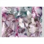 Kép 1/7 - Szőnyeg rózsaszín zöld bézs minta 80x150 DELILA
