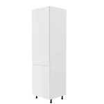 Kép 1/6 - Élelmiszer szekrény fehér fehér extra magasfényű balos AURORA D60R
