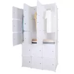 Kép 1/19 - Moduláris multifunkciós szekrény, fehér, ZALVO