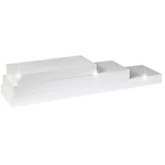Kép 1/3 - Polc fehér fényes 30x25 GANA FY 11044-5