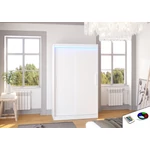 Kép 1/5 - LED világítással ellátott tolóajtós szekrény COLLIN 120
