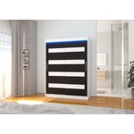 Kép 1/6 - Lacobelell és LED világítással ellátott tolóajtós szekrény MARTINEZ 150